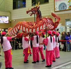 Japanese New Year traditions, Nagasaki Dragon dance