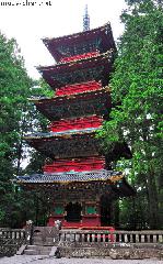 Five Storied Pagoda from Toshogu Shrine