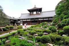 Kyoto Tofuku-ji Kaisando hall and garden