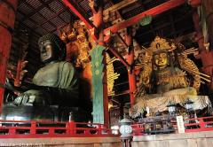 The great statues of Todaiji Nara