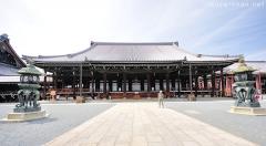 Kyoto Nishi Hongan-ji's giant hall