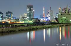 Tokyo Bay Area night view