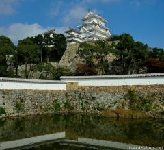 Himeji Castle moat