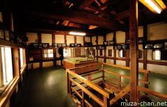 Original Japanese castle interior, Hirosaki