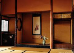 Inside the traditional Japanese house, Kakejiku hanging scroll