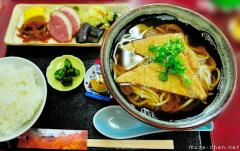 Popular Japanese food, Kitsune Udon and a bit of culinary history