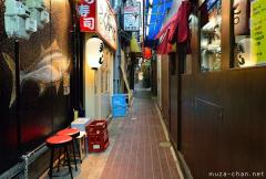 Yokocho narrow alley in Namba