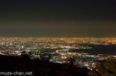 View from Mount Rokko Observatory