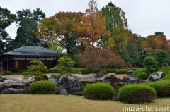 Kyoto Nijo castle Seiryu-en garden, Koun-tei teahouse