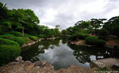 Osaka castle and garden