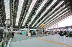 Japanese modern architecture, Osaka station glass roof