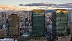 Spectacular view from Umeda Sky Building Observatory
