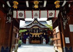Old shrine in Hakata, Kushida-jinja