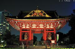 Daitoku-in Mausoleum Somon Gate Night View