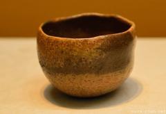Wabi-sabi Japanese tea bowl