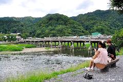 Romantic places in Kyoto, Moon Crossing Bridge