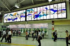Train Station Decorations, JR Ueno