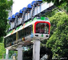 The first zoo monorail in the world