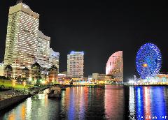 Yokohama Skyline at Night