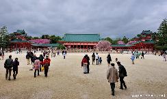 How the first Imperial Palace from Kyoto looked like