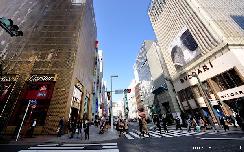 An American street in Tokyo