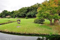 The streams of the Japanese gardens