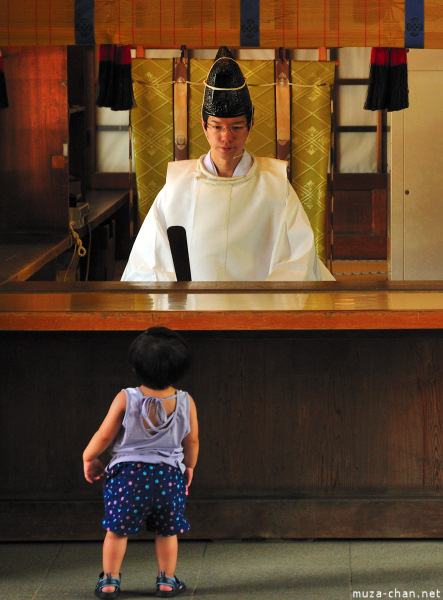 Shinto Priest, Meiji Jingu, Tokyo