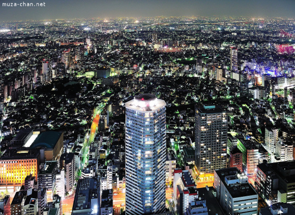 Night View from Sunshine City, Tokyo