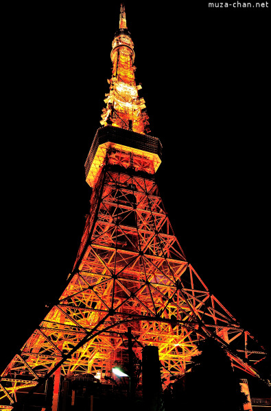tokyo tower by night  tokyo