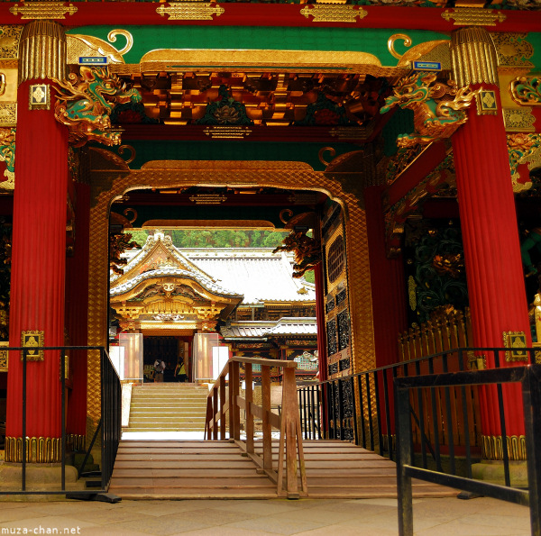 Yashamon Gate (Peony Gate) at Mausoleum Rinno-ji Taiyuin, Nikko