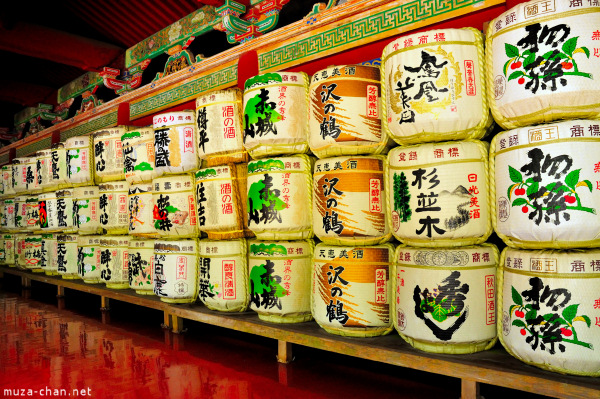 Sake barrels at Toshougu Shrine, Nikko