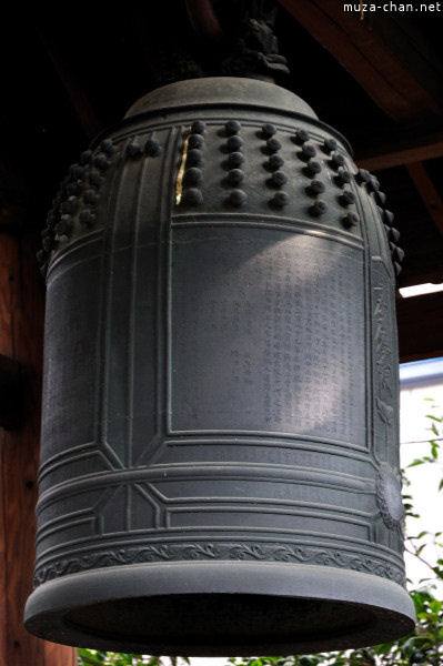 The Bell of the Chosho-ji Temple Asakusa