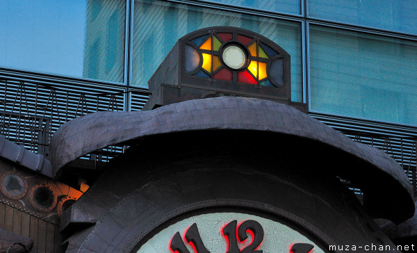 Hayao Miyazaki: NI-TELE really BIG clock, Nippon Television Tower, Tokyo