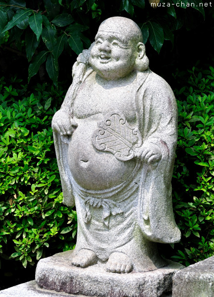Hotei statue, Hasedera Temple, Kamakura