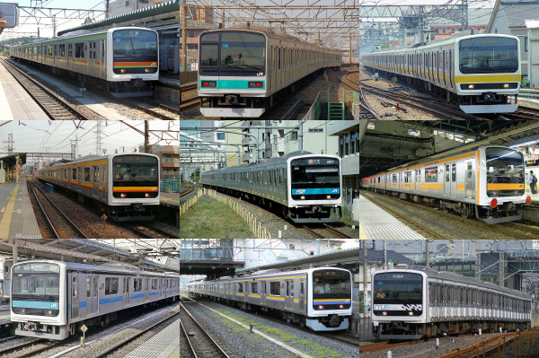 Japan Rail EMU 209 Series