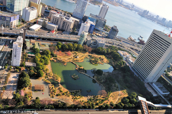 Kyu Shiba Rikyu Garden, View from World Trade Center Observatory