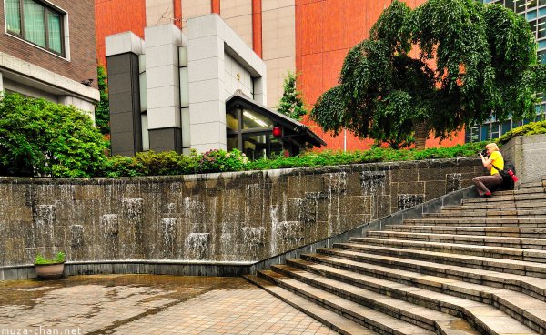 Fountain at Nihonbashi Bridge