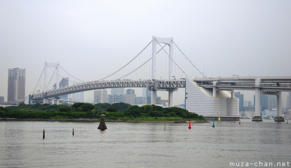 Rainbow Bridge, View from Odaiba