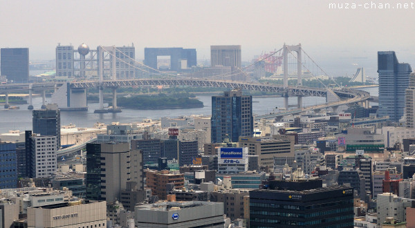 Rainbow Bridge, View from Tokyo Tower