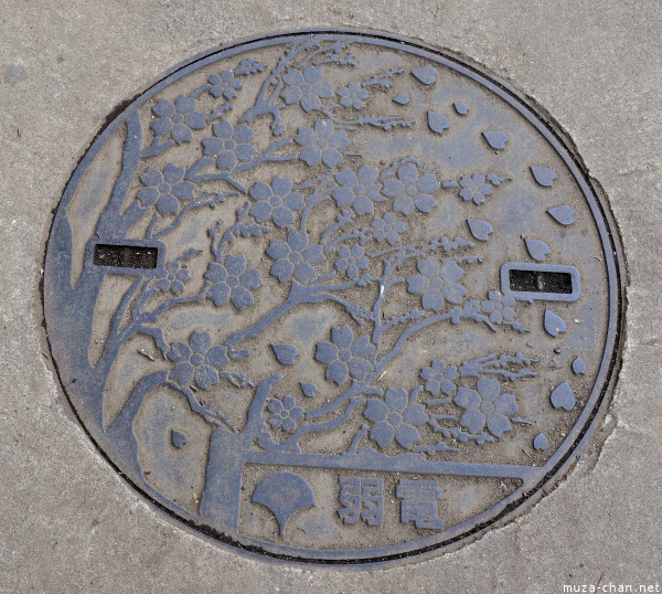 Sakura Manhole Cover