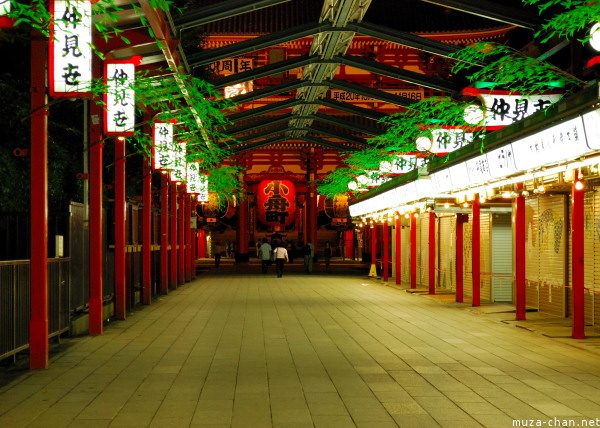 Nakamise Street Senso-ji Temple Asakusa