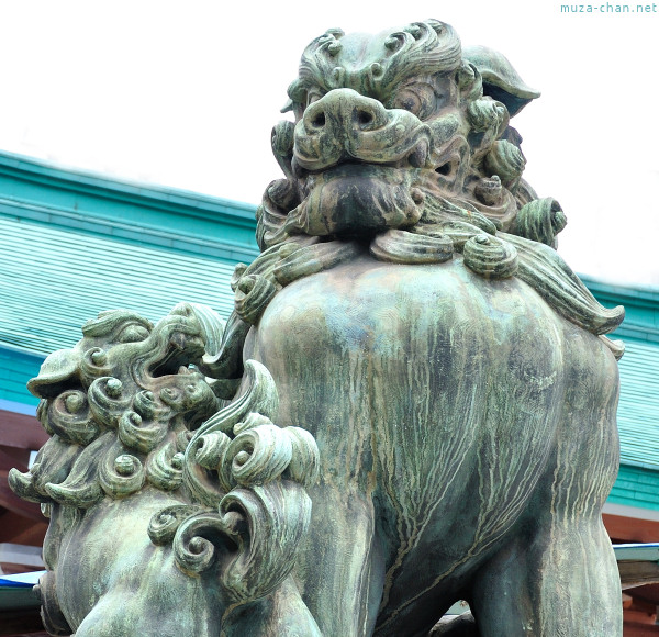 Suiten-gu Shrine Nihombashi Koma-inu