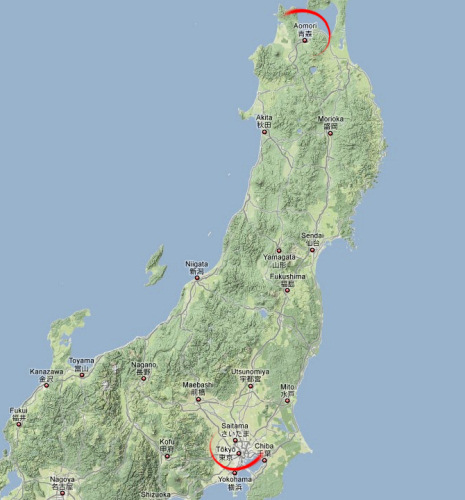 Tokyo - Aomori