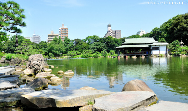 Iso-watari, Kiyosumi Teien Garden, Fukagawa, Tokyo