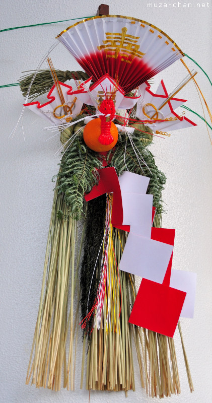 Traditional Japanese New Year Decoration, Shimekezari