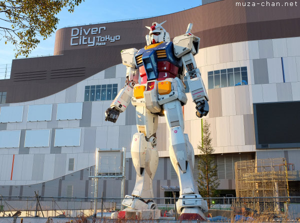 Life-size Statue RX-78-2 Gundam, Diver City, Odaiba, Tokyo