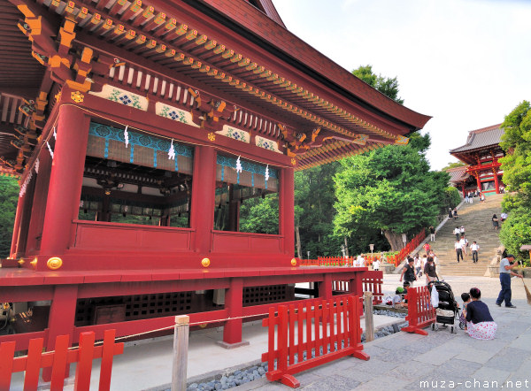 Maiden Hall, Tsurugaoka Hachimangu Shrine, Kamakura