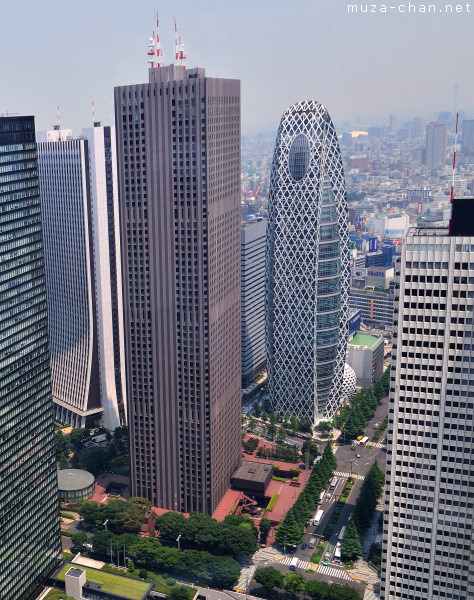 Shinjuku Center Building and Mode Gakuen Cocoon Tower, Nishi-Shinjuku, Tokyo