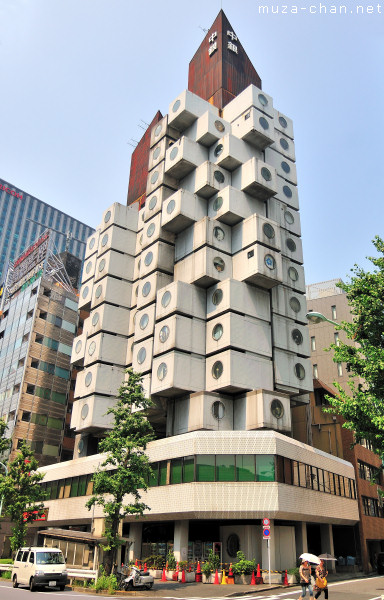 Nakagin Capsule Tower, Shimbashi, Tokyo