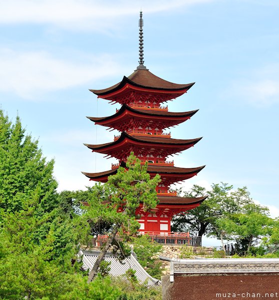 Five-Storied Pagoda, Miyajima island